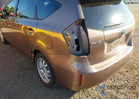 2016 Toyota Prius V Two из США, поврежденный, VIN JTDZN3EU4GJ042746